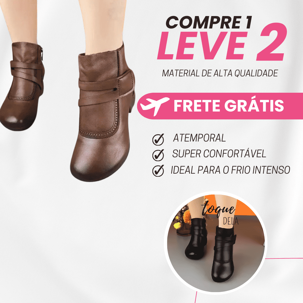 Bota Inverno 2024 - Confort Plus (Promoção Pré Inverno)+ Frete Grátis